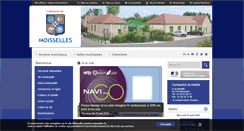 Desktop Screenshot of mairie-moisselles.fr